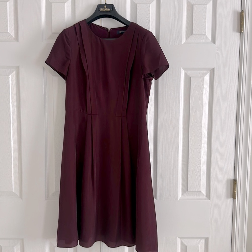 Silk flowy dress Brooks Brothers